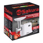 Мясорубка эл. SAKURA SA-6420W 1500Вт, реверс
