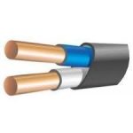 Кабель ВВГ-П 2*1,5 Чёрный ТУ (100)  (Универсал,Москва)