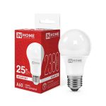 Лампа LED Стандарт 25Вт Е27 4000K 220В IN HOME VC А60 2380Лм (10/100)