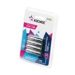 Аккумулятор R  3  1.2 V Li-ion 750mAh КОСМОС на блистере (4/24)
