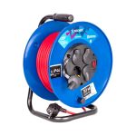 Удлинитель на катушке 4 гн. с/з  30м ПВС 3х1,5 16А IP44 РБК16 КОСМОС