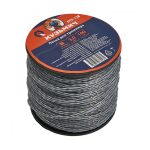 Леска для триммера 3.0мм*100м ЛТР-128 витой квадрат, серая (1/24)