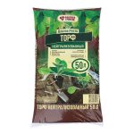 Грунт торфяной Торф нейтрализированный 50л Азбука роста (1/66)