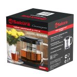 Чайник заварочный SAKURA SA-TP01-1000 1000мл, стекло