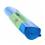 Мешки для мусора 60л 20шт/рулон, 60*80см, 7мкр, голубой Happy Panda HP-GB02-60