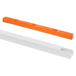 Кабель-канал 12х12 (12 шт по 1 м) белый (розн.упак.) TDM