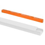 Кабель-канал 15х10 (12 шт по 1 м) белый (розн.упак.) TDM