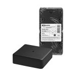 Коробка распаячная КР 100х100х29 ОП черная IP40 TDM