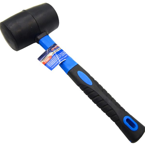 Киянка (молоток резиновый)  750гр пластиковая ручка X-PERT