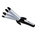 Щипцы для волос SAKURA SA-4411BS 36Вт, 4в1: выпрямитель+плойка+гофре+волны, керамические 25*100мм