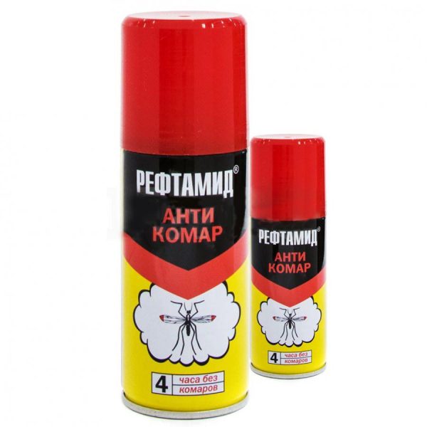 Репеллент РЕФТАМИД Антикомар 145 мл (1/24)