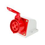 Розетка стационарная 114 3Р+РЕ 16А 380В IP44 REXANT