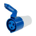 Розетка переносная  223 2Р+РЕ 32А 220В IP44 REXANT