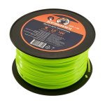 Леска для триммера 3,0мм*100м квадрат зеленая ЛТР-116 (1/12)