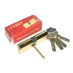 Сердцевина замка AL 80мм 5 ключей кл-кл (1/120)