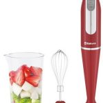 Блендер погружной SAKURA SA-6248MR 600Вт + венчик, стакан 0,6л, красный (1/6)