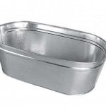 Ванна хозяйственная 40л оцинкованная