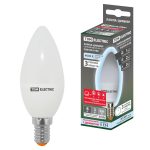 Лампа LED диммируемая свеча  6.0Вт Е-14 4000K C37 230V 3 уровня яркости TDM