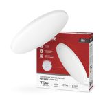 Светильник настенно-потолочный LED 75Вт 4000К 6000Лм NEO SIMPLE-7540-WH 370*60мм IN HOME