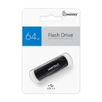 Флеш-драйв 64GB UFD 2.0 Scout Black Smartbuy