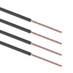 Набор автопровода АССОРТИ черный 0,50*5м/0,75*5м/1,50*3м/2,50*2м REXANT