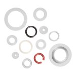 Набор сантехнических прокладок для смесителя САНТЕХНИК №2 силикон (1/100)