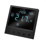 Термостат для теплого пола от +5 до +40 графит UNIVersal