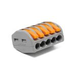 Строительно-монтажная клемма СМК 222-415 серая (50шт/уп) DYNEL DY-03-01-003