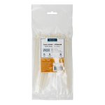 Стяжка нейлон (хомут) 3,6*150мм (белый) (100шт/уп) DYNEL DY-03-02-002