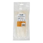 Стяжка нейлон (хомут) 3,6*200мм (белый) (100шт/уп) DYNEL DY-03-02-004