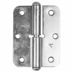 Петля накладная левая 85 цинк (для окон, дверей) ЧЕТЫРЕ СЕЗОНА