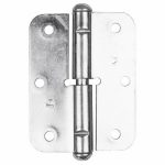 Петля накладная левая 85 цинк (для окон, дверей) ЧЕТЫРЕ СЕЗОНА