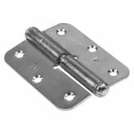 Петля накладная левая 85 цинк (для окон, дверей) ЧЕТЫРЕ СЕЗОНА