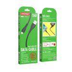 Кабель для зарядки и передачи данных S40 Type-C черный 3А, 1м, Smartbuy