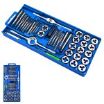 Набор метчиков и плашек 40 предметов в пластиковом боксе X-PERT (1/20)