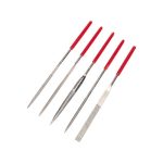 Набор надфилей алмазных 5шт, 140*50*3мм KRANZ