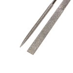 Набор надфилей алмазных 5шт, 140*50*3мм KRANZ