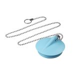 Пробка для ванны силикон с цепочкой