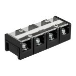 Блок зажимов клеммный БЗН ТС-604 16мм2 60A 4 пары REXANT