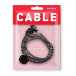 Кабель для зарядки с магнитным отсоед наконечником 8pin для Apple Lightning 2A 1м черный Smartbuy