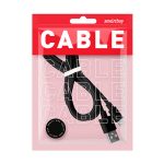 Дата-кабель Smartbuy USB - TYPE-C, длина 1м, черный
