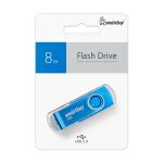 Флеш-драйв 8GB UFD 2.0 Twist Blue Smartbuy