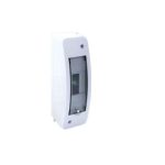 Бокс КМПн-1/2 наруж с п/прозрачной крышкой IP30 Народный TDM (90)