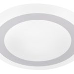 Светильник даунлайт панель LED 16 Вт 4000К 960Лм 195мм с подсветкой, круг RLP-BL белая IN HOME