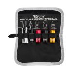 Набор для зачистки проводов 6 предметов, мягкий чехол KRANZ