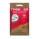 Средство от муравьев и мушек (гранулы) Гром-2М 10гр (1/200)