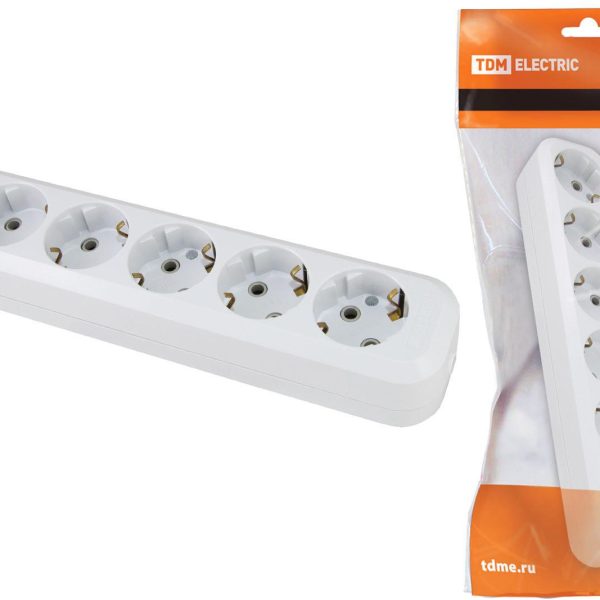 Колодка 6 с/з 16А TDM(1/10)