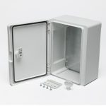 Корпус пластиковый ЩМПп 280*210*130мм УХЛ1 IP65 белый DYNEL DY-02-01-001