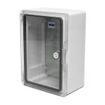 Корпус пластиковый прозрачная дверь ЩМПп 350*250*150мм УХЛ1 IP65 белый DYNEL DY-02-01-005