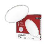 Светильник настенно-потолочный LED 75Вт 4000К 6000Лм NEO MYSTERY-7540-WH 375*58мм белый IN HOME